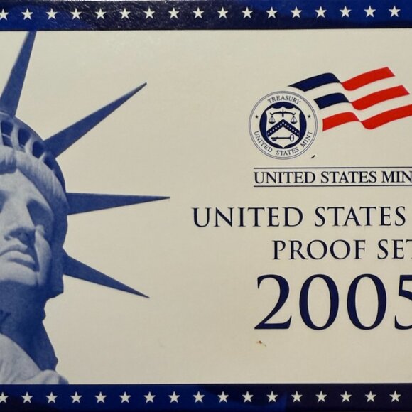 2005-S US Mint Proof Set, 10 coins, Original Official Package - Picture 2 of 9